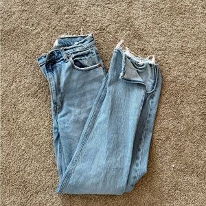 Abercrombie & Fitch Light Blue Straight Leg Jeans